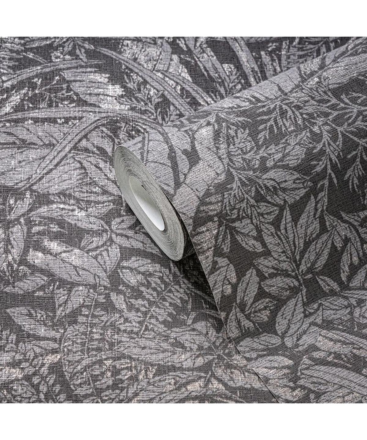 VLIESTAPETE Grau 53/1005 cm - Grau, Textil (53/1cm) - KUNSTLOFT