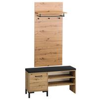 EINGANGSMÖBEL Liora Holz - Braun, Holzwerkstoff (105/54/34cm) - Petits-meubles