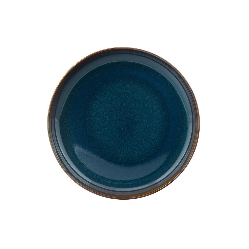 SUPPENTELLER Crafted Denim ø 21,9 cm - Dunkelblau, Keramik (21.9cm) - like.Villeroy & Boch