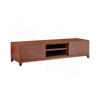 LOWBOARD COPAS Braun Holz - Braun, Eichenholz/Holz (180/42/40cm) - KAWOLA
