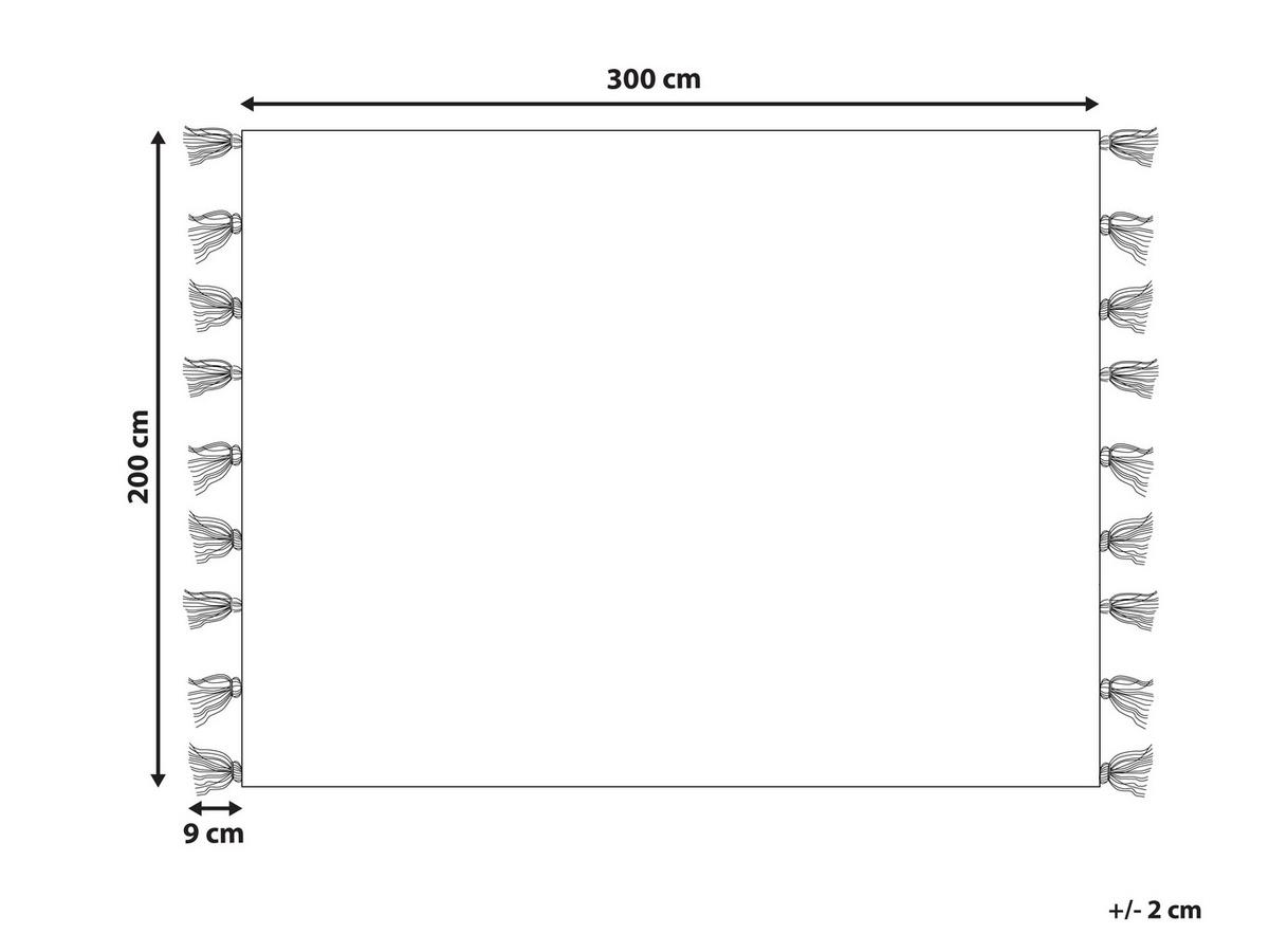 KELIM-TEPPICH Aygezard 300/200 cm - Multicolor, Textil (200/300cm) - Beliani