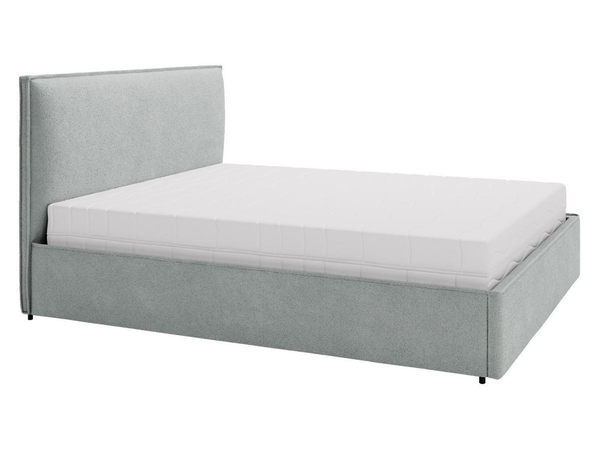 POLSTERBETT Bianco - Schwarz/Grau, Holzwerkstoff/Kunststoff (140/200cm) - MIRJAN24