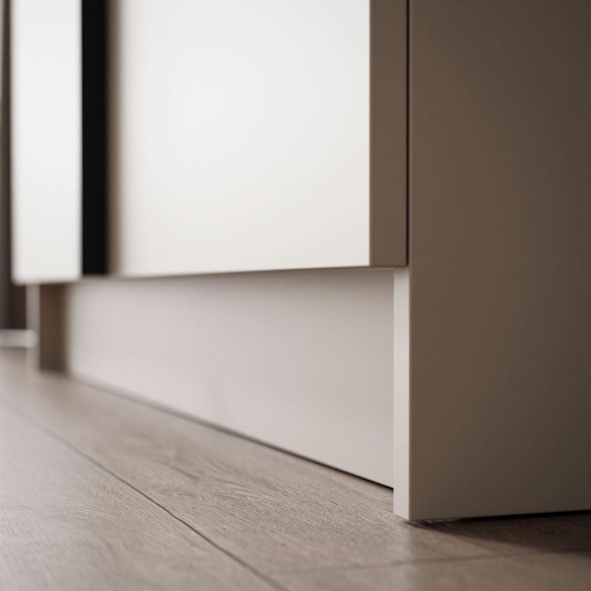 KLEIDERSCHRANK AUREL KASCHMIR 2D - Kaschmir, Holzwerkstoff (100/210/57cm) - Lookway