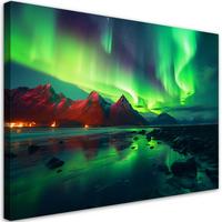 KUNSTDRUCK Lila 60/40 cm - Lila, Textil (60/40cm) - KUNSTLOFT