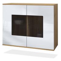 KOMMODE Grömitz Weiß Hochglanz - Weiß Hochglanz, Holzwerkstoff (92.5/73.5/35cm) - Vladon