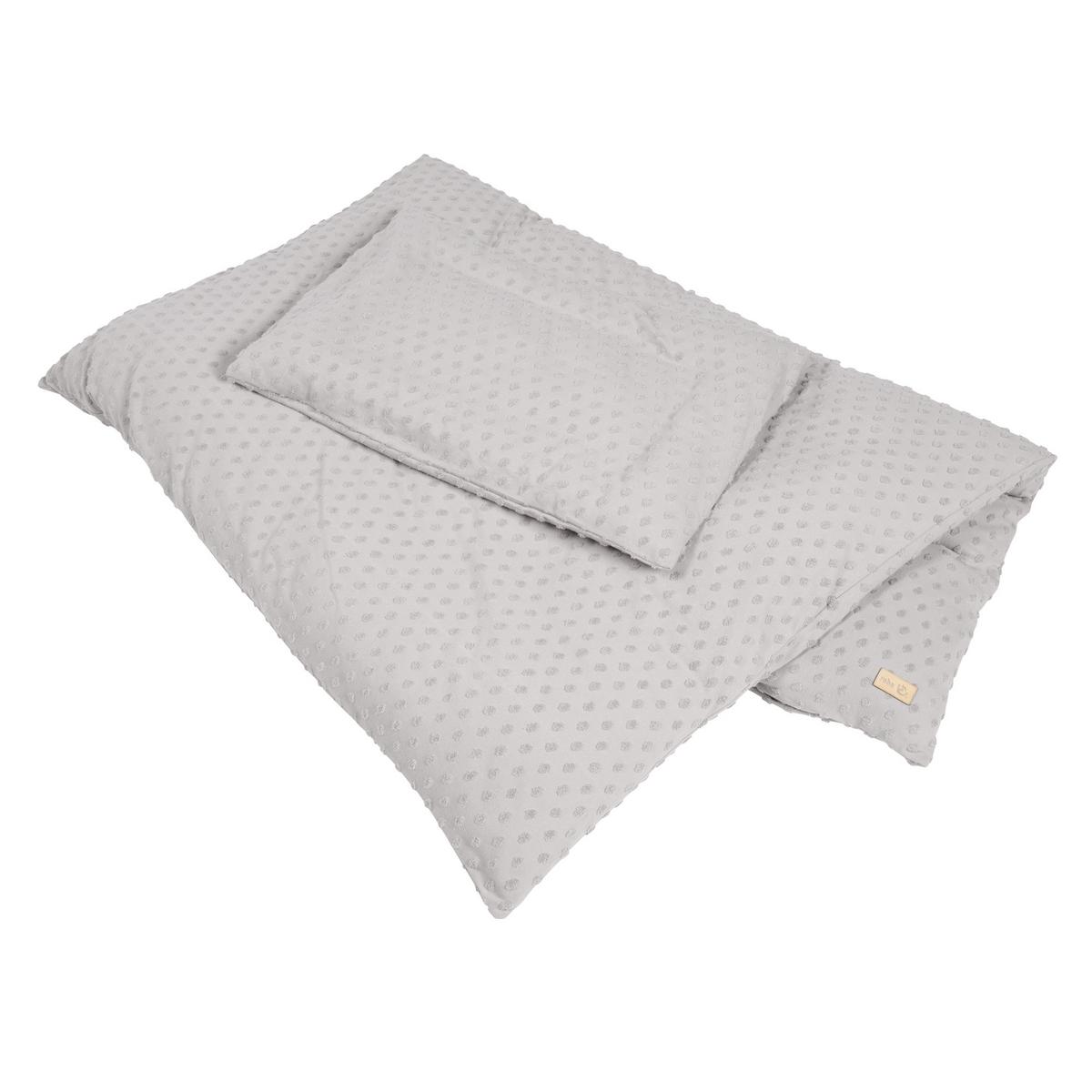 BABYBETTWÄSCHE Lil Planet 100x135 cm grau - Grau, Textil (100/135cm) - Roba
