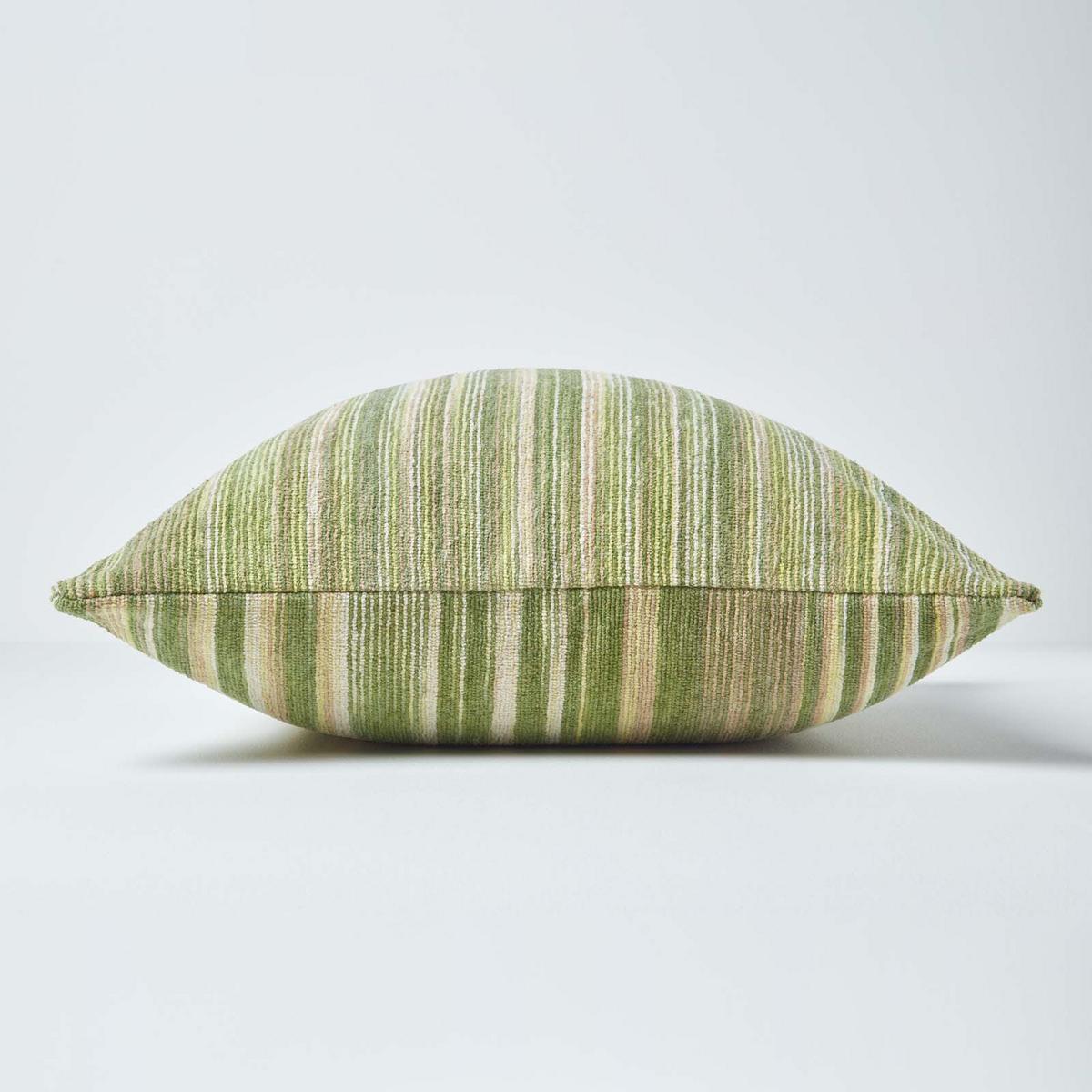 KISSENHÜLLE Chenille Tie Dye grün 45/45 cm - Grün, Textil (45/45cm) - Homescapes