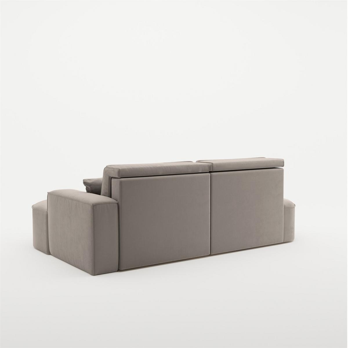 ECKSOFA Venedig Mit Schlaffunktion - Beige, Holzwerkstoff/Textil (278/179cm) - Fun Möbel