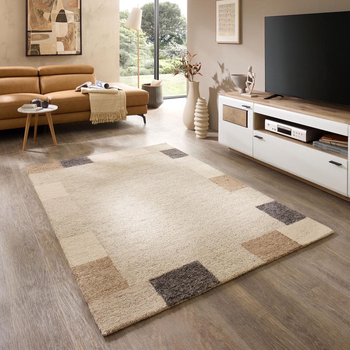 TUFTTEPPICH Natur Loop 170x240 cm - Grau, Textil (170/240cm) - Natur Pur