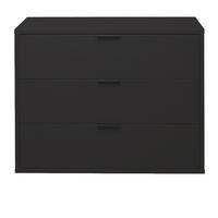 KOMMODE Erna 81x45x67 Anthrazit matt Lack - Anthrazit, Holzwerkstoff (81/67/45cm) - 58aufmkessel