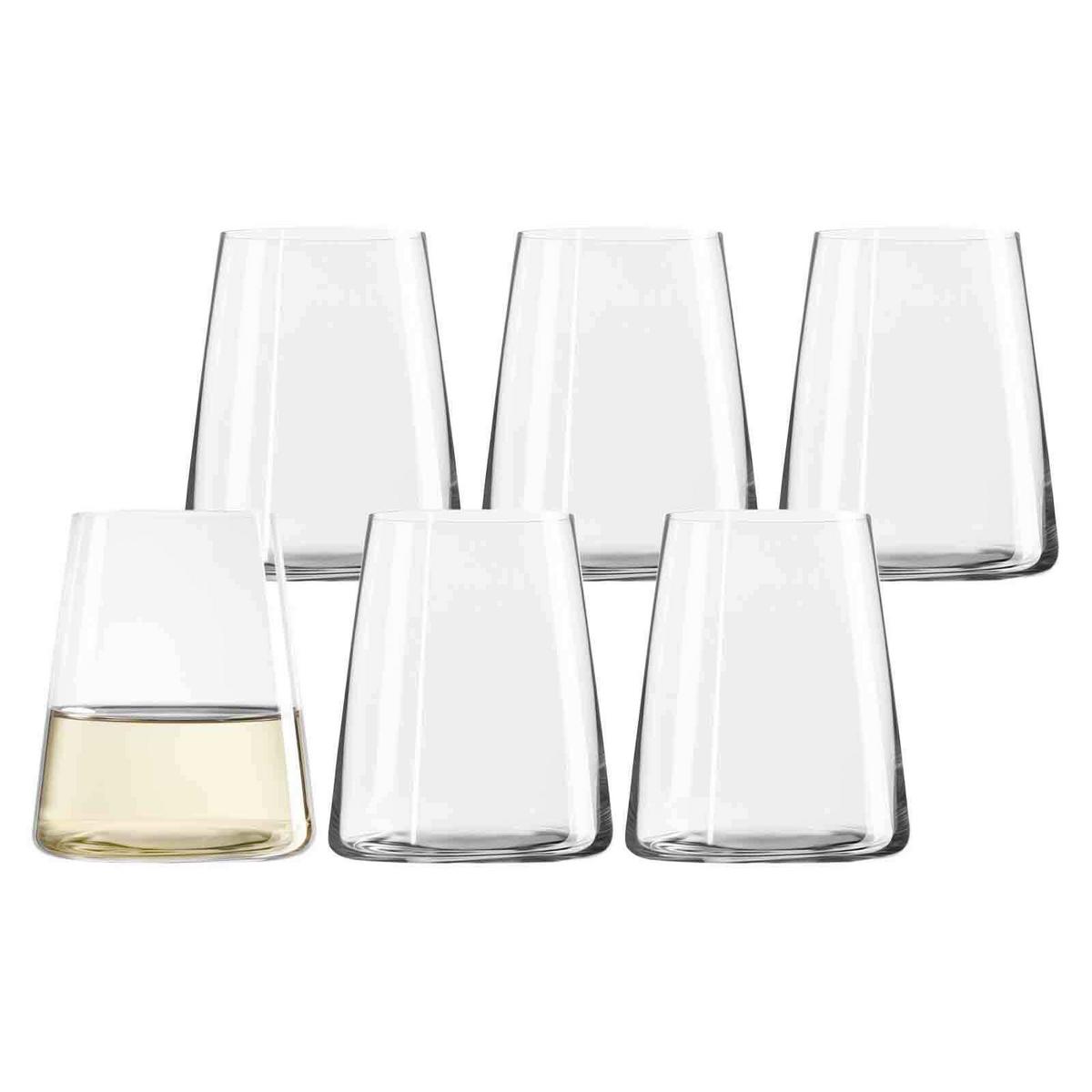 ROT- UND WEISSWEINBECHER Power transparent 12er Set - Transparent, Glas (0.001L) - Stölzle Lausitz
