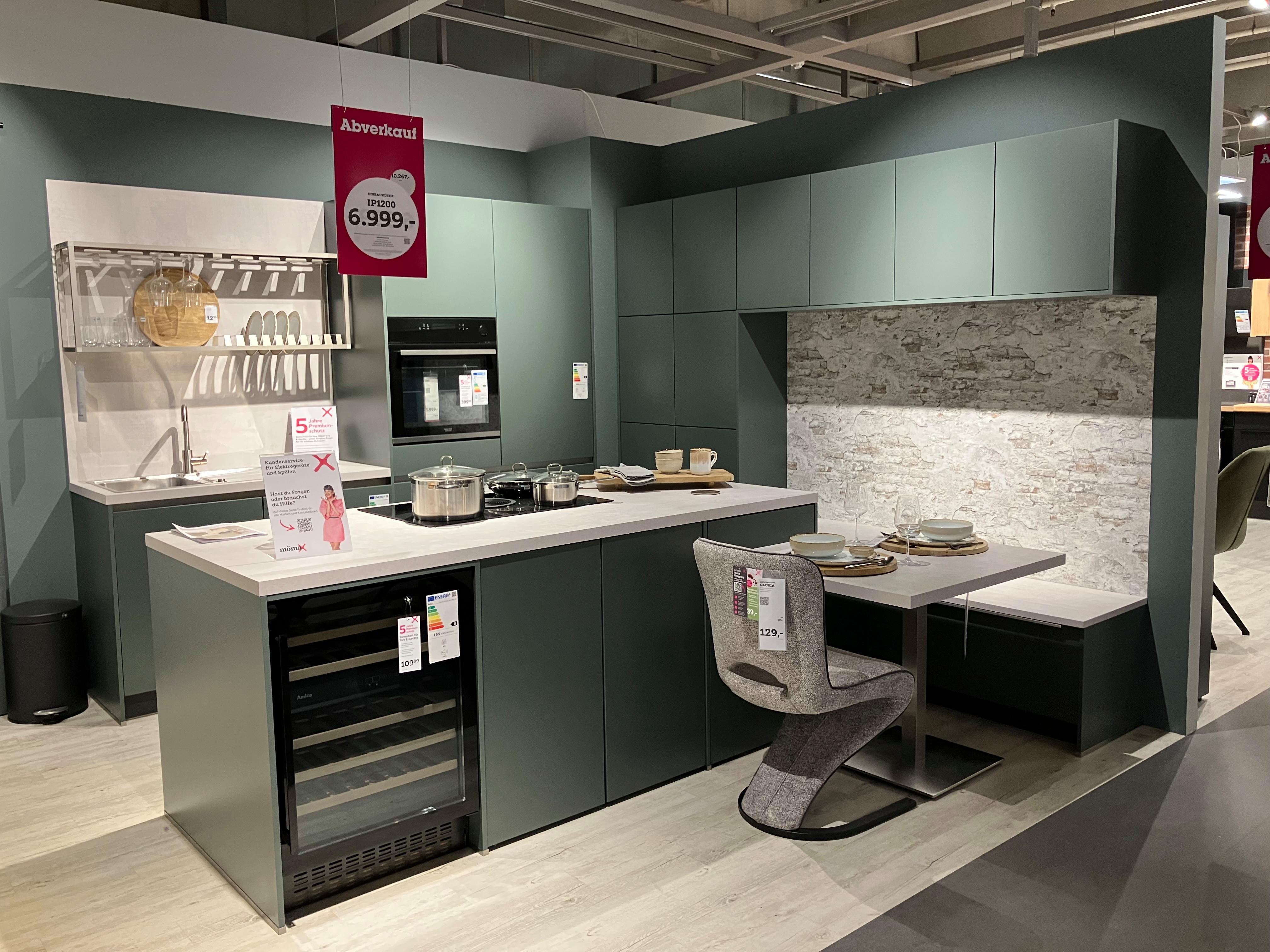 Einbauküche IP 1200 inkl. Geräten und Zubehör - Impuls