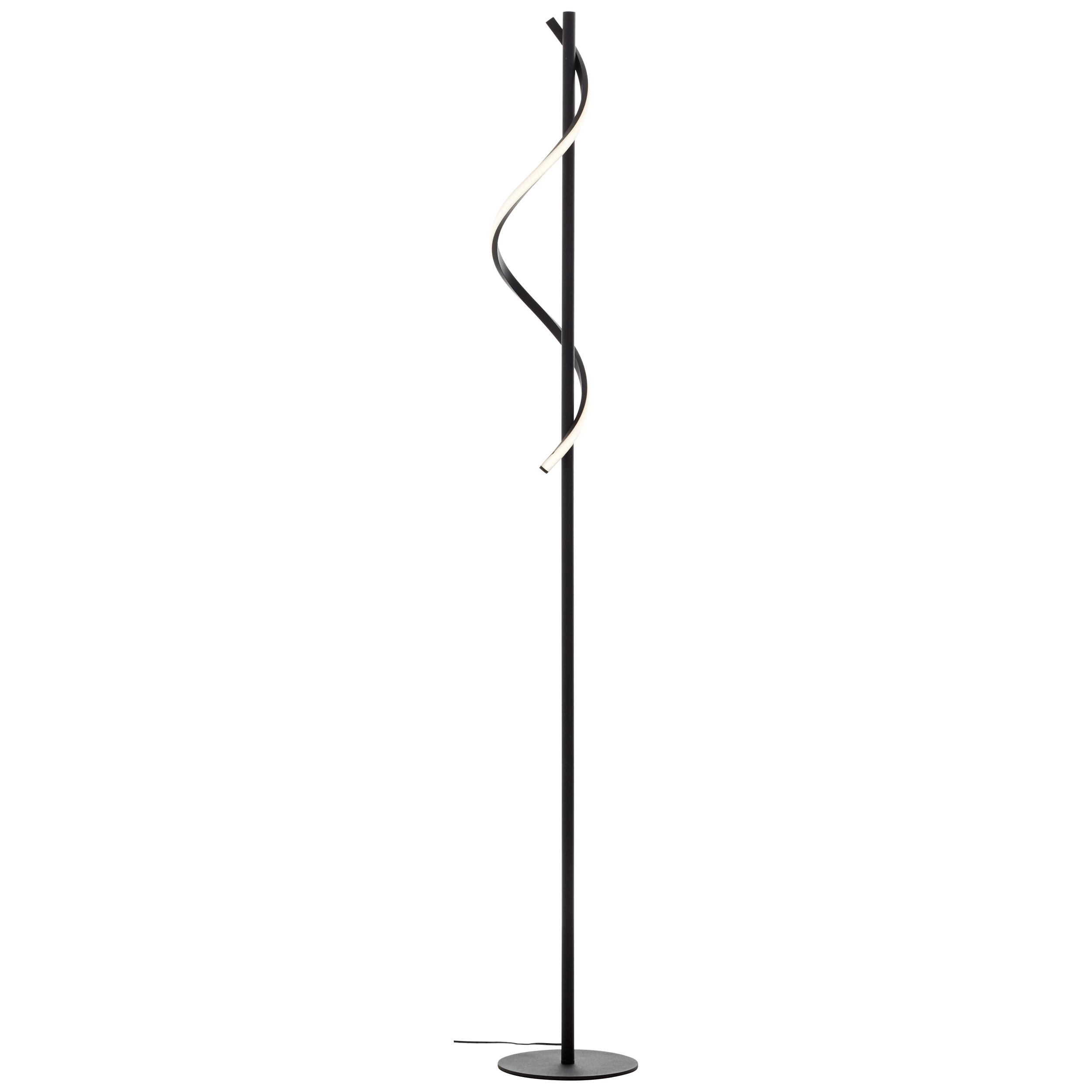 STANDLEUCHTE Eunice G99270/76 - Schwarz, Metall (20/20/150cm) - Brilliant