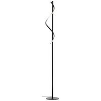 STANDLEUCHTE Eunice G99270/76 - Schwarz, Metall (20/20/150cm) - Brilliant