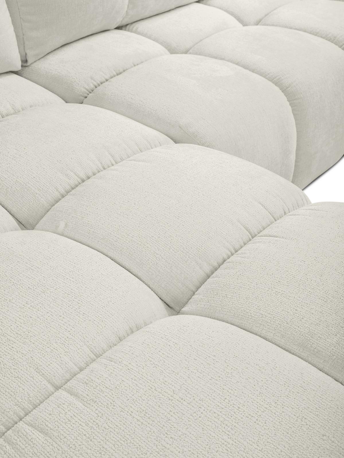 ECKSOFA L Form Hosio Beige 286/177/88 cm Links mit Schlaffunktion - Hellbraun/Schwarz, Kunststoff/Textil (177/286cm) - AX Living