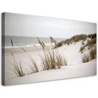 LEINWANDBILD Landschaften 120x60cm - Beige, Textil (120/60cm) - Feeby