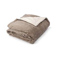 DECKE Duo - Taupe, Textil (200/1.5cm) - Mokebo