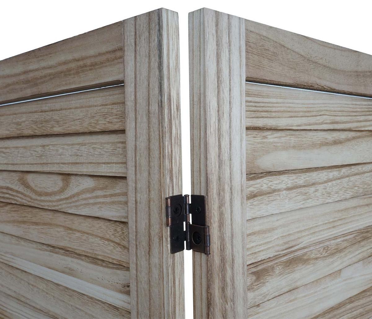 PARAVENT Braun - Braun, Holz (200/170/2cm) - MCW
