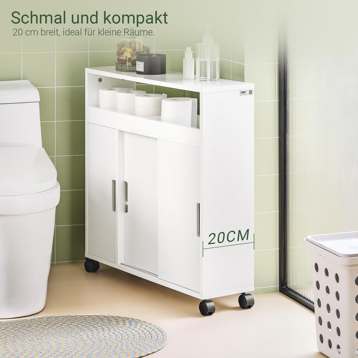 NISCHENREGAL Weiß - Weiß, Holzwerkstoff (70/71/20cm) - SoBuy