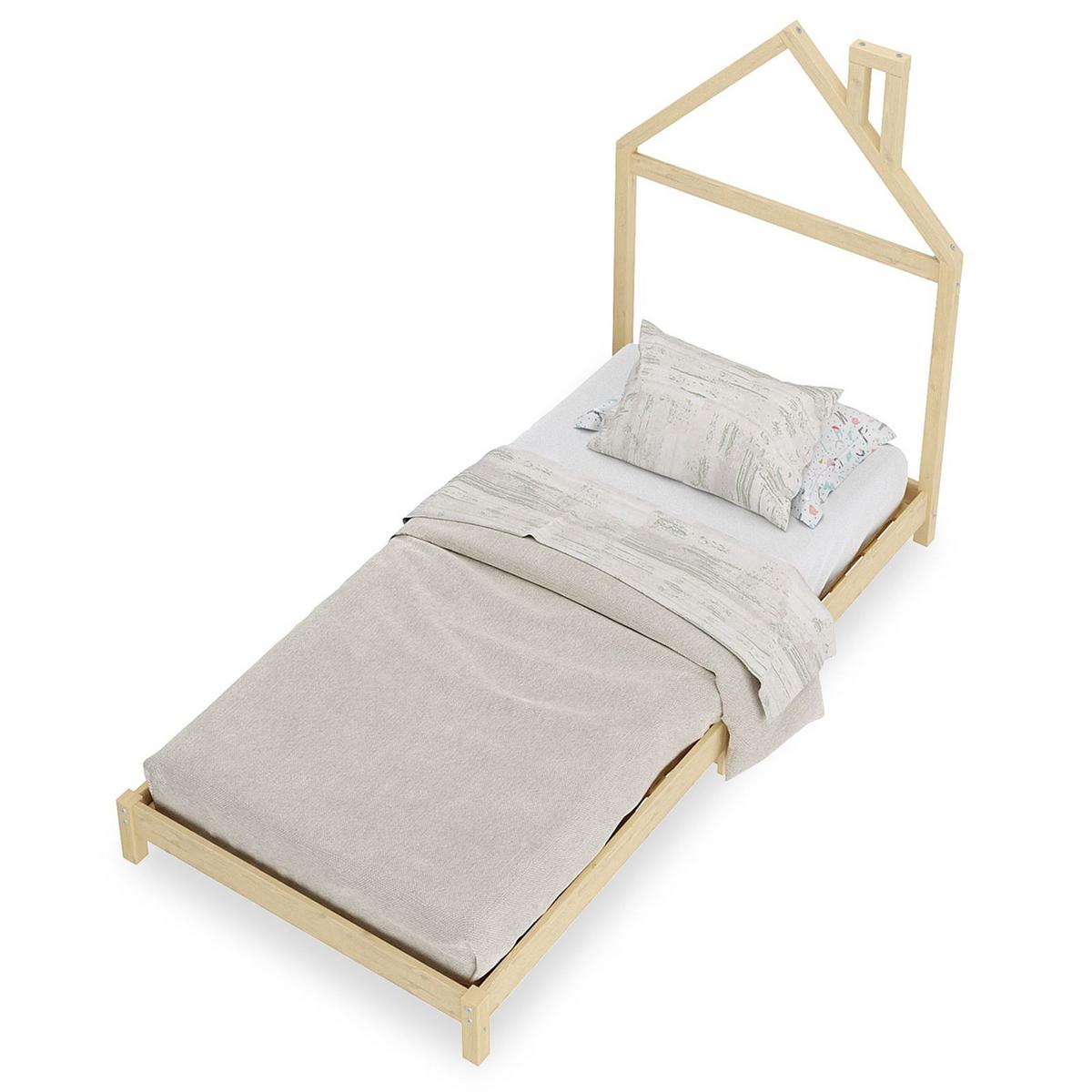 KINDERBETT LIZ 90x200 cm natur - Naturfarben, Holz (90/200cm) - IDIMEX