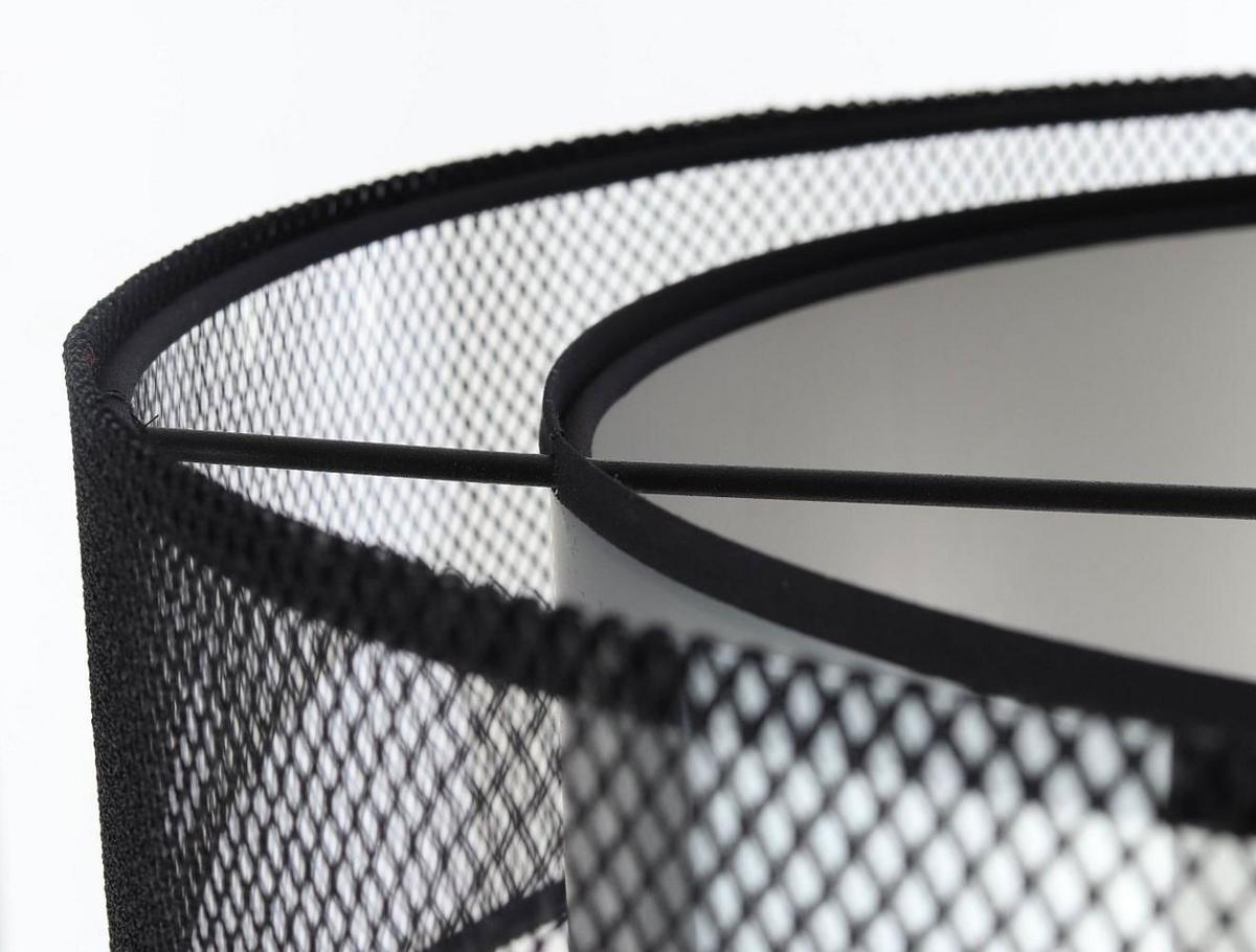 HÄNGELEUCHTE Schwarz 50/20 cm - Silberfarben/Schwarz, Kunststoff (50/1/20cm) - ONZENO