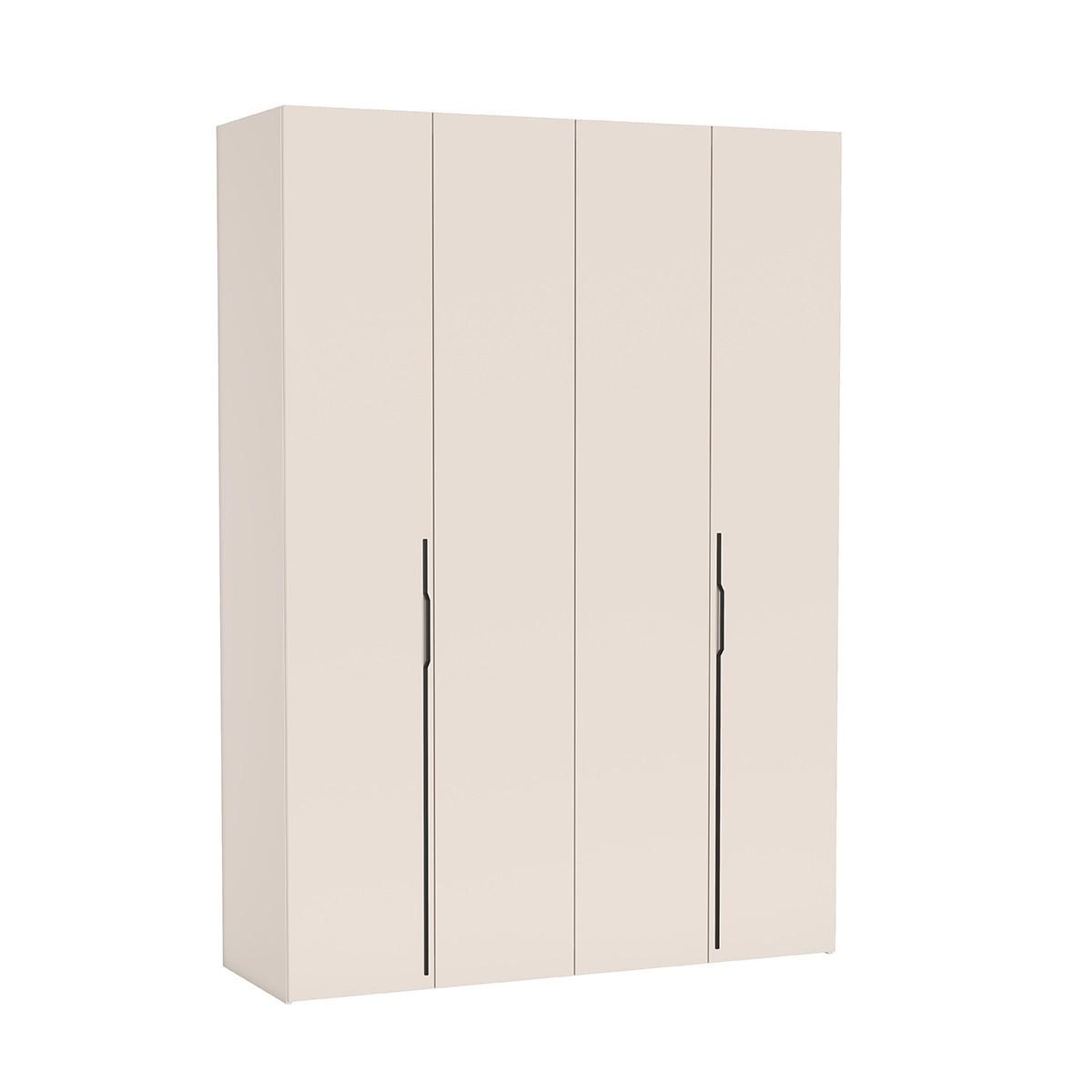 DREHTÜRENSCHRANK ANCONA 170/240/58cm 4-türig Kaschmir - Kaschmir, Holzwerkstoff (170/240/58cm) - MASSENO