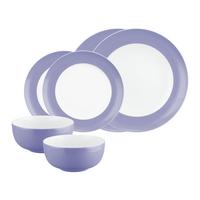BASIC-SET Liberty Pure Colors Grape Purple 6-tlg. - Lila, Keramik (2/2/2cm) - Seltmann Weiden