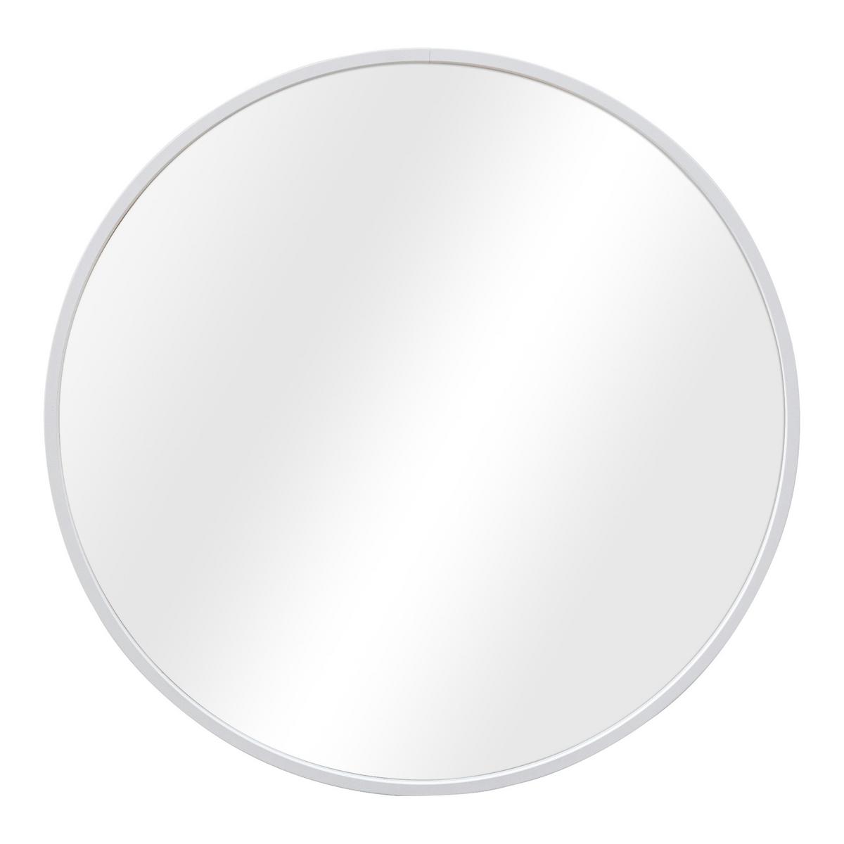 WANDSPIEGEL Modugno - Weiß, Glas/Metall (60/2.8/60cm) - [en.casa]