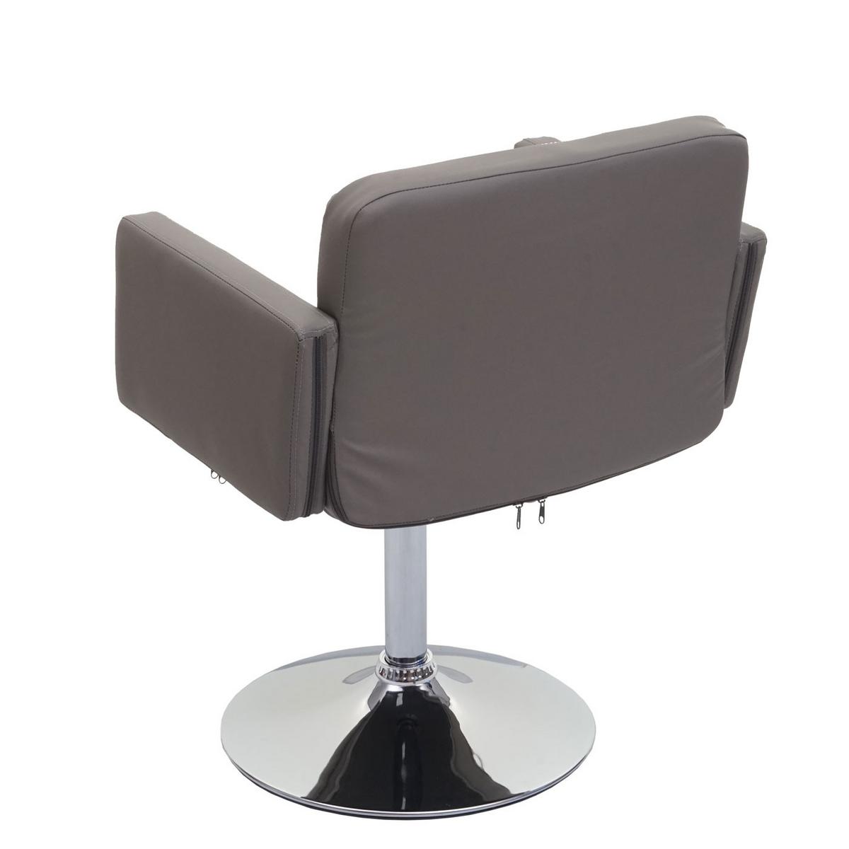 ESSZIMMERSTUHL Hellgrau - Taupe/Hellgrau, Textil (60/80/55cm) - MCW