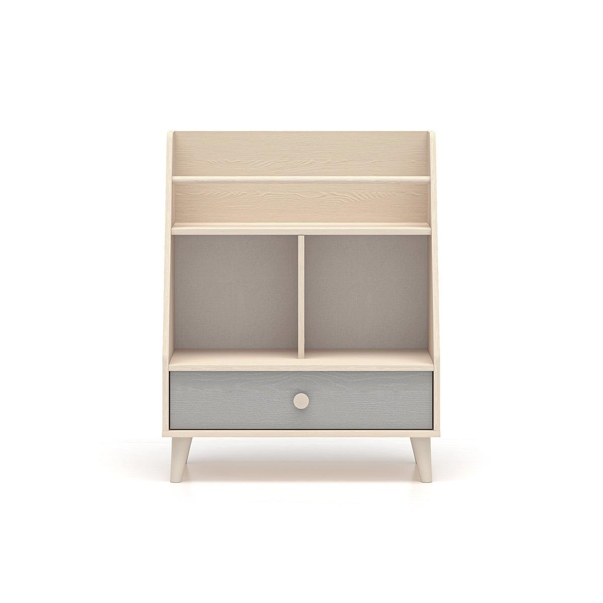 BÜCHERREGAL Alycia Beige - Grau - Holzeffekt - Grau, Holz (72/90/36cm) - Petits-meubles