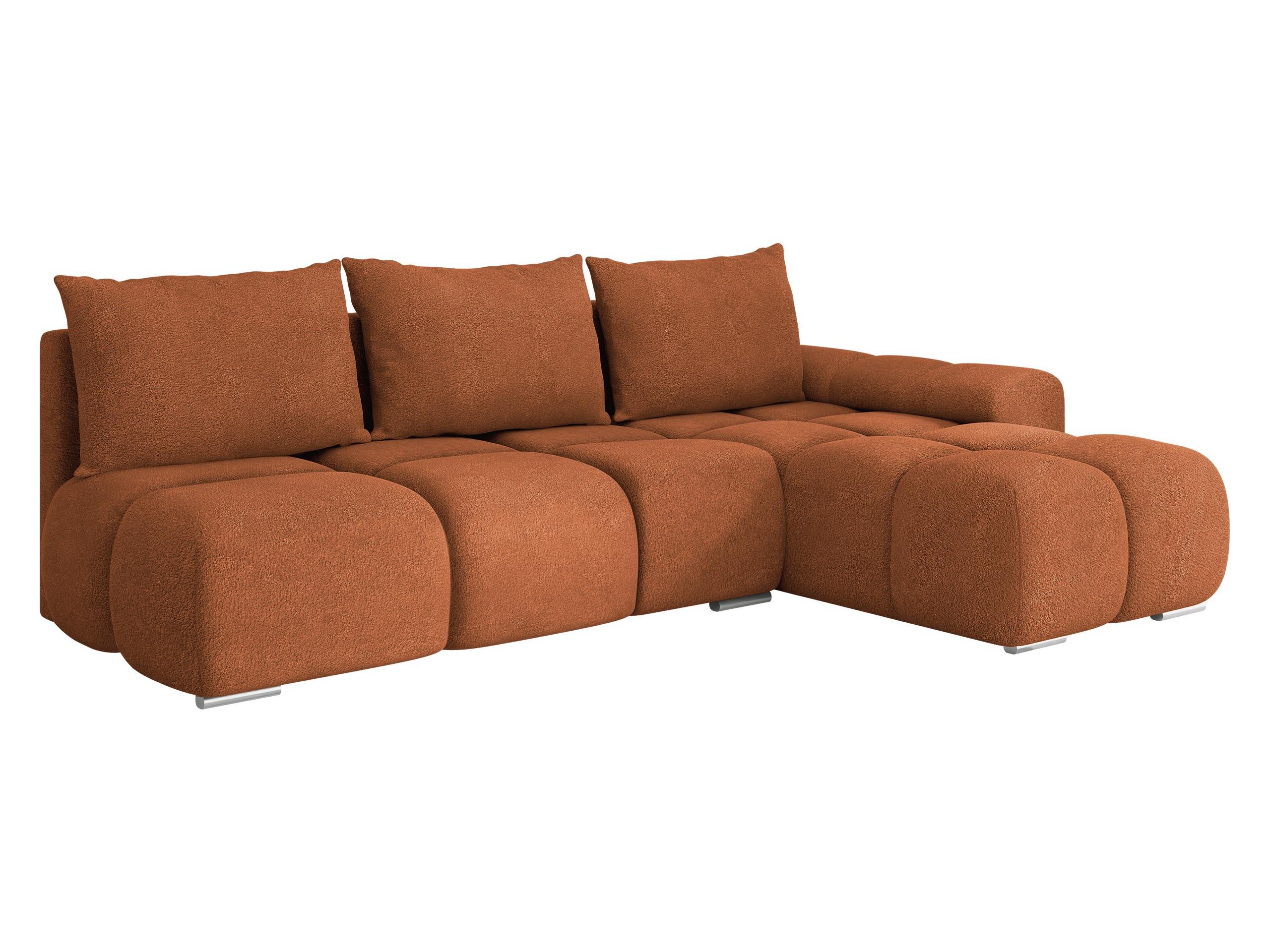 ECKSOFA Bestii, Seite: Rechts - Schwarz/Bronzefarben, Holz/Kunststoff (270/183cm) - MIRJAN24
