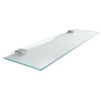 GLASREGAL Milchglas - 40x13 cm - Transparent, Glas (40/0.6/13cm) - TULUP