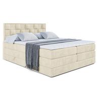 BOXSPRINGBETT ZAFIRA-BZ KING - 180 x 200 - H3/H4 - Beige - Beige, Holzwerkstoff (180/200cm) - ALTDECOR