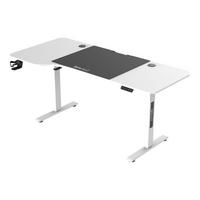 VERSTELLBARER TISCH Stryn - Weiß, Holzwerkstoff/Metall (75/160/117cm) - pro.tec