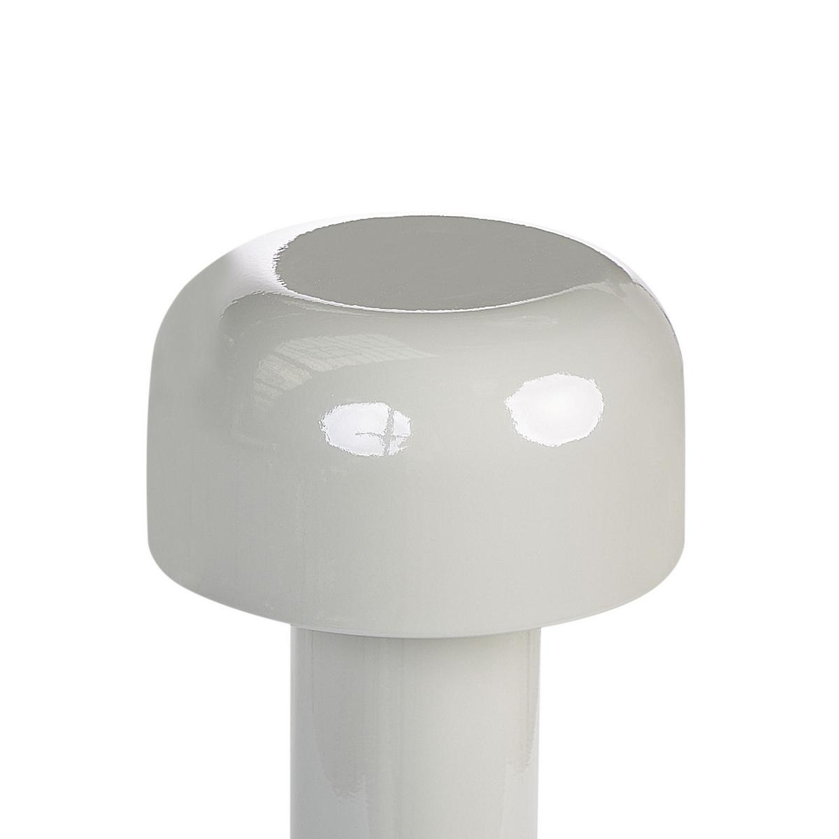 LED-TISCHLEUCHTE Grau Besos - Grau, Metall (12/12/21cm) - Beliani