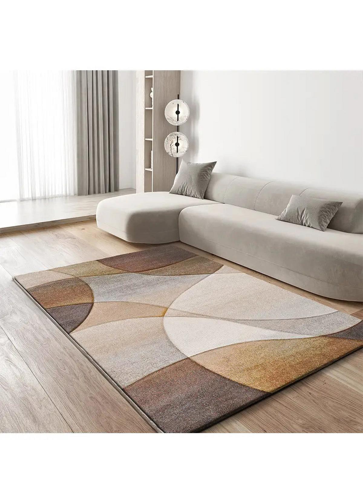 KURZFLORTEPPICH Terrakotta / Beige Badet 80/150 cm - Beige/Terracotta, Textil (80/150cm) - Atticgo