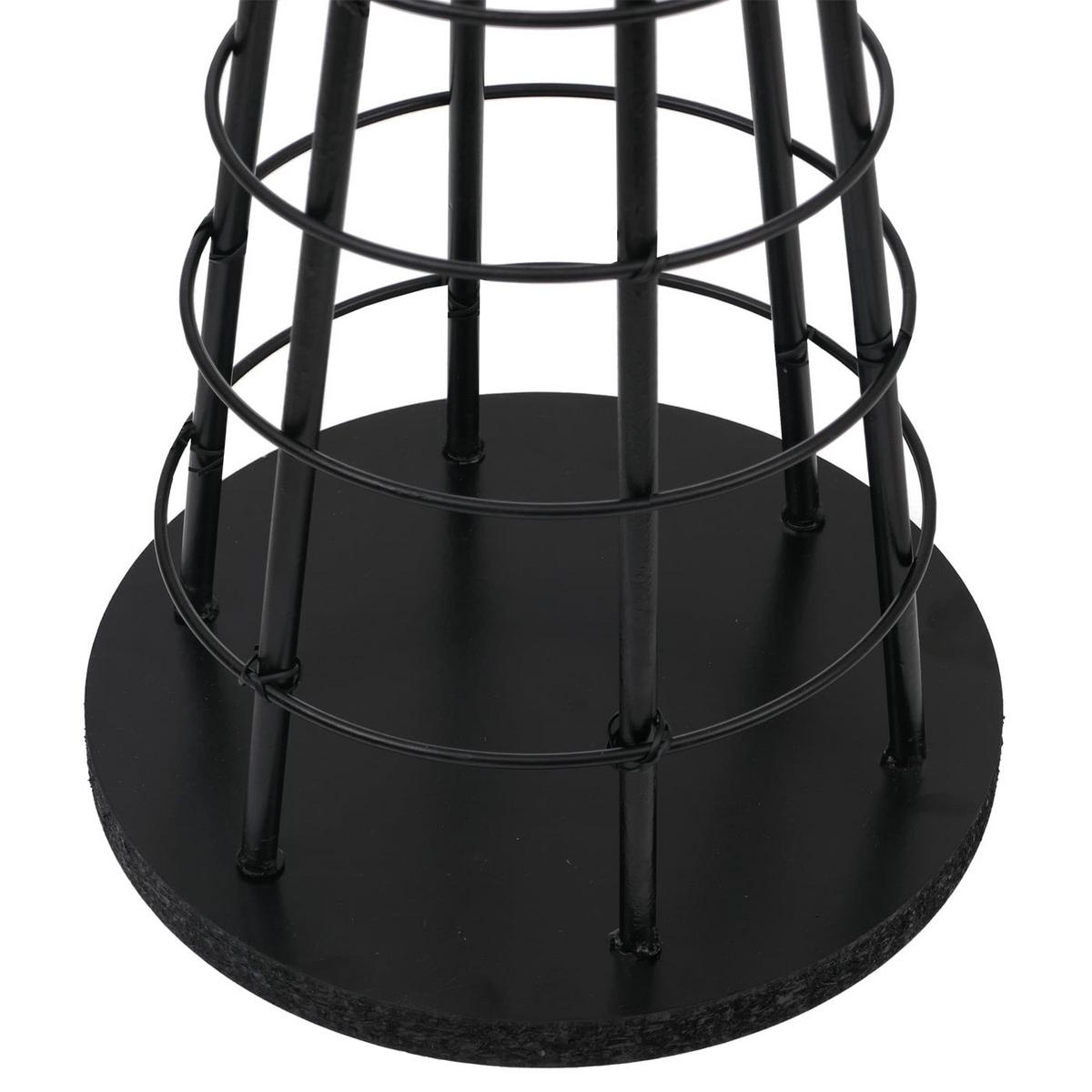 DEKO-BAUM Schwarz - Schwarz, Metall (38/160cm) - MCW