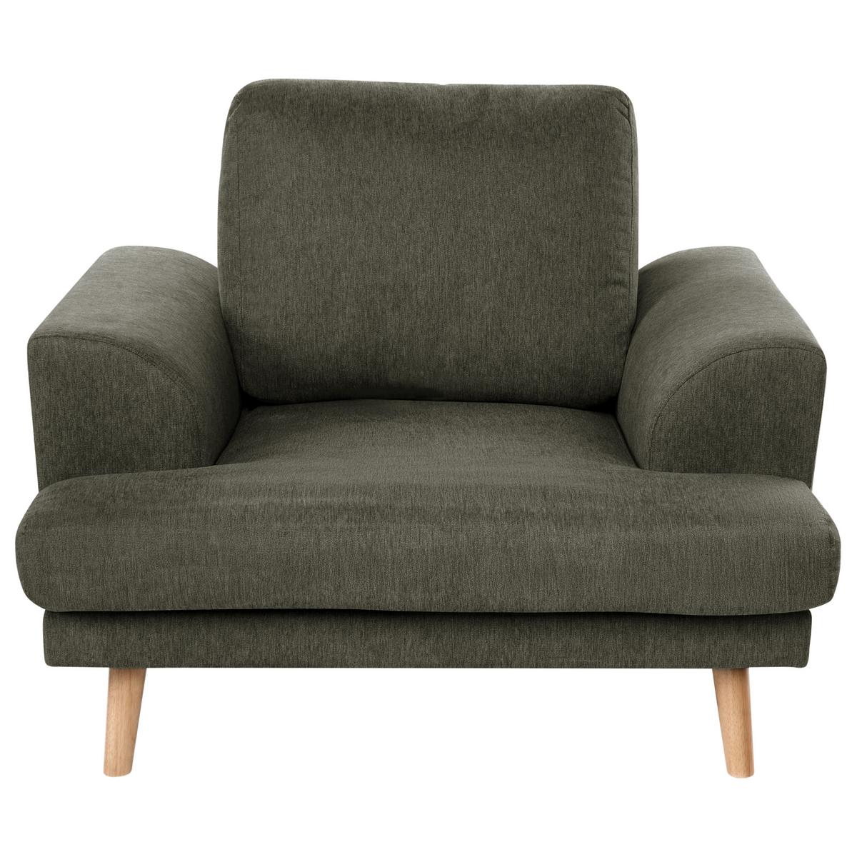SESSEL Stoff Grün Kildal - Grün, Textil (114/90/96cm) - Beliani