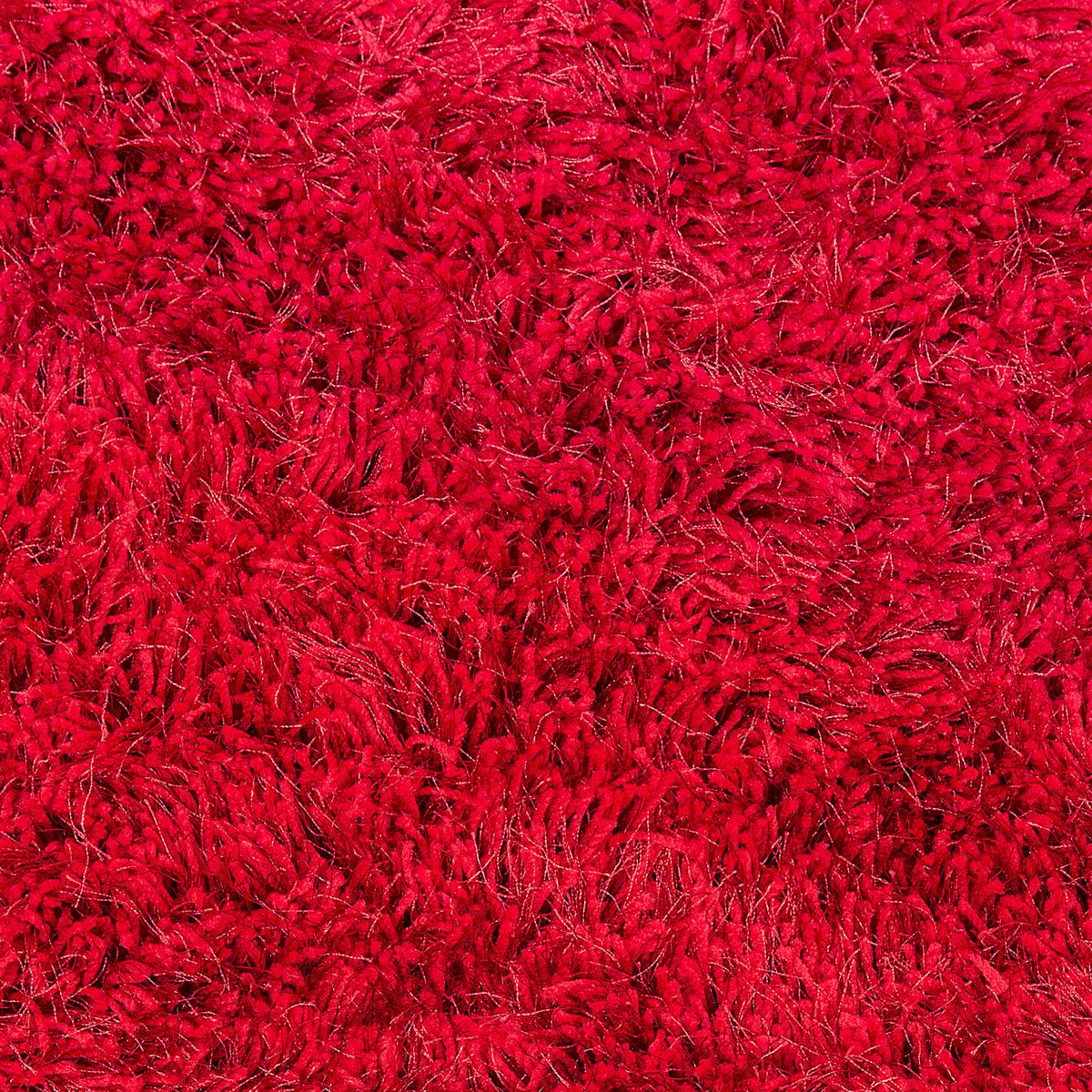 SHAGGY-TEPPICH Cide 300/200 cm - Rot, Kunststoff (200/300cm) - Beliani