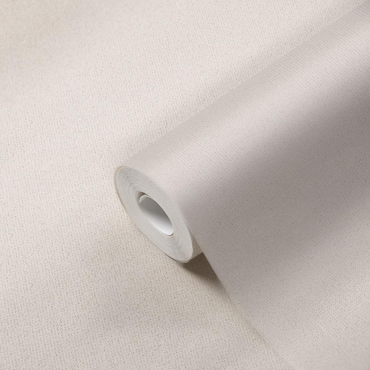 VLIESTAPETE Weiß 53/1005 cm - Beige, Textil (53/1cm) - KUNSTLOFT