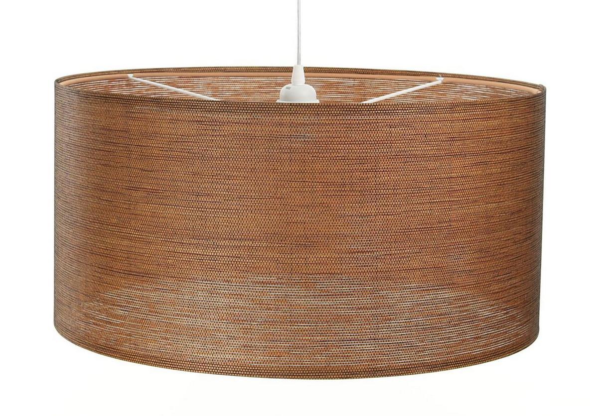 HÄNGELEUCHTE Braun 60/30 cm - Braun, Kunststoff (60/1/30cm) - ONZENO