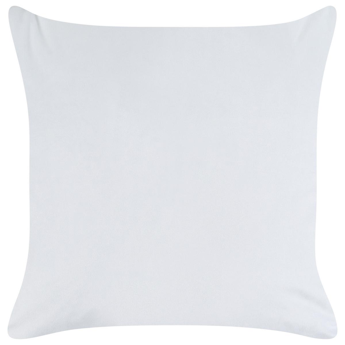 DEKOKISSEN 2er-Set Dunkelblau 45/45 cm Firespike - Dunkelblau, Textil (45/45cm) - Beliani