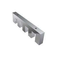 DECKENTRÄGER FÜR GARDINENSTANGEN INNENLAUF 14x35 mm, Smartline 4-läufig, Chrom - Chromfarben, Metall (12.5/3.4/1.2cm) - INTERDECO