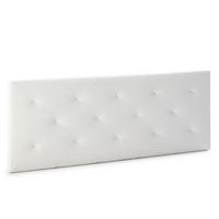 KOPFTEIL 150x60 cm Rombo Weiß - Weiß, Fell (8/60/150cm) - VS Venta-stock