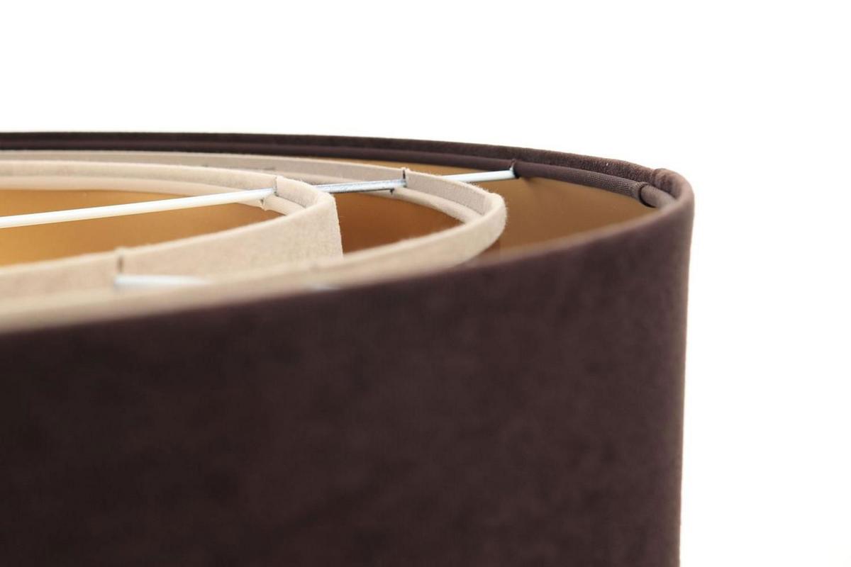 HÄNGELEUCHTE Beige 60/20 cm - Schwarz, Kunststoff (60/1.5/20cm) - ONZENO