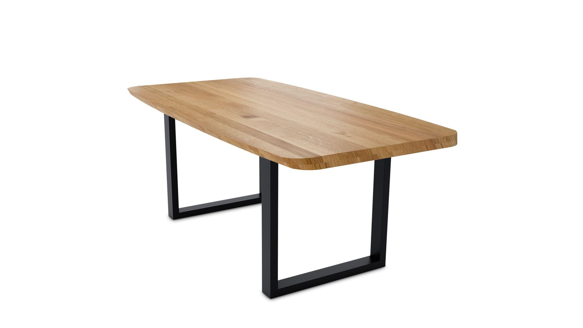 MASSIVHOLZTISCH Danette 4 180x78x90 Esszimmertisch Wildeiche geölt - Wildeiche, Holz (180/78/90cm) - 58aufmkessel