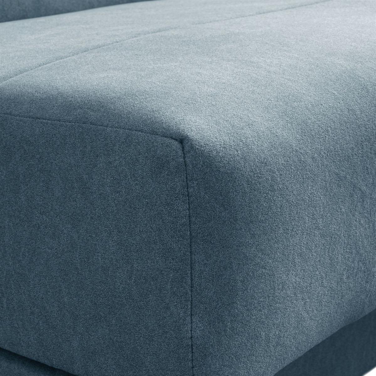 SCHLAFSOFA VERO II mit Schlaffunktion Castel 74 - Blau, Textil (191/88/90cm) - Lookway