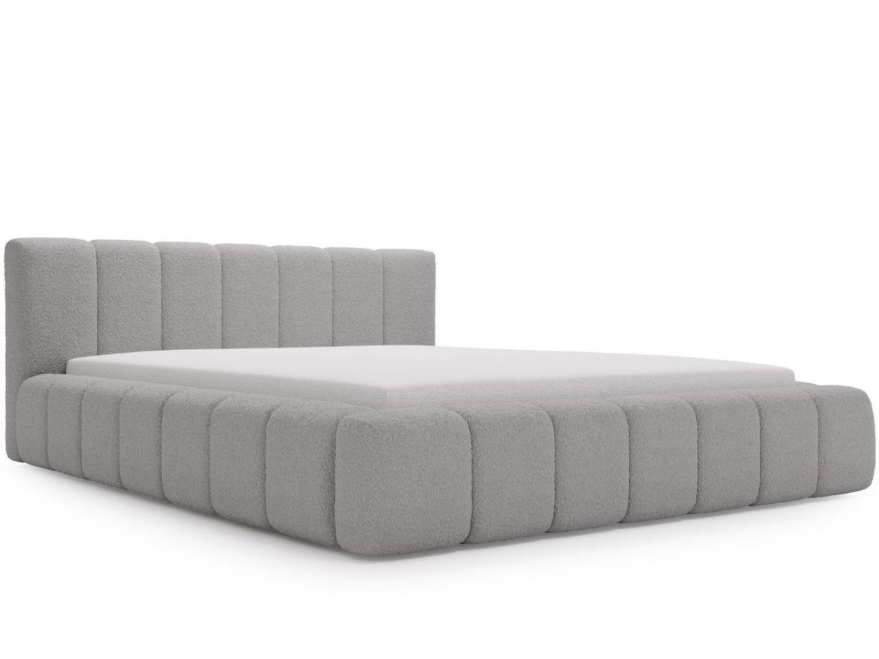 POLSTERBETT Orio 160x200 Grau - Grau, Textil (160/200cm) - Graingold