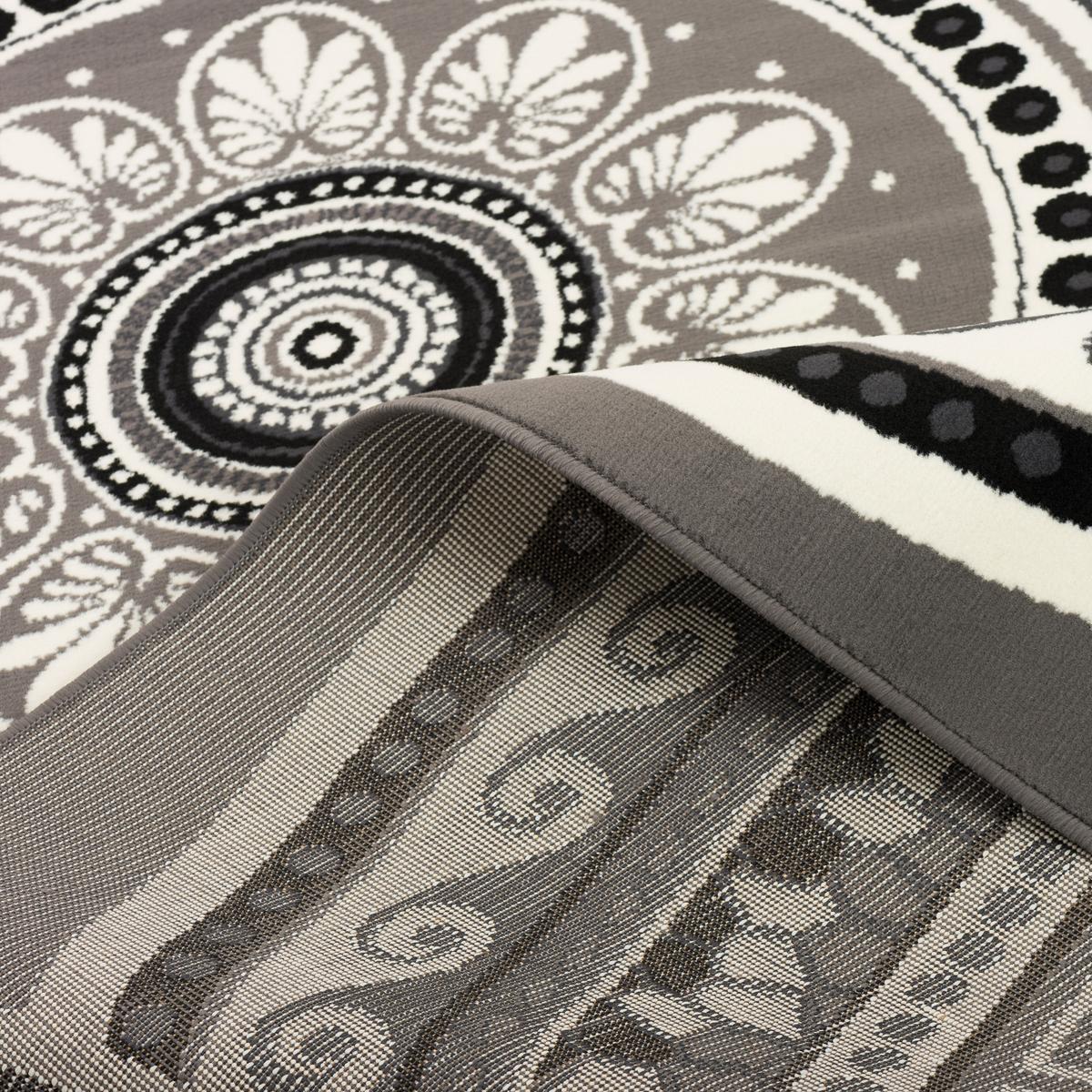 TEPPICH TRENDLINE MANDALA - Schwarz, Textil (120/170cm) - Pergamon