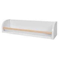 WANDBOARD Basic Weiß und Holz - Weiß, Holz (57/13/13cm) - Petits-meubles